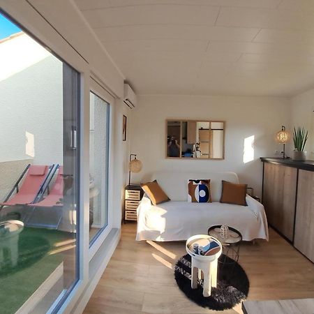 Studio Climatise Cosy Avec Grande Piscine Chauffee Agde Exterior photo