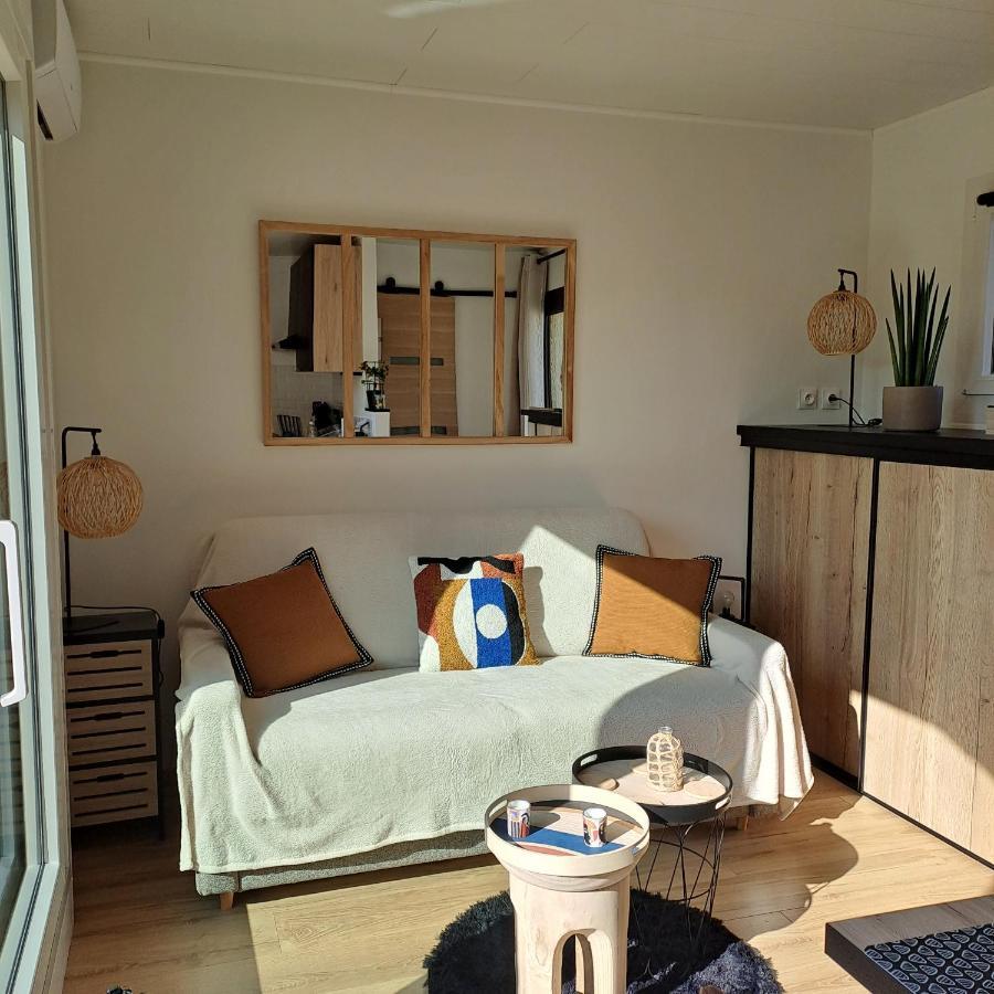 Studio Climatise Cosy Avec Grande Piscine Chauffee Agde Exterior photo
